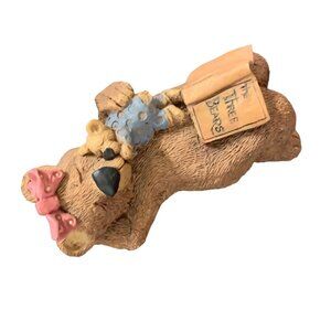 Frumps Bear Mama Baby 5.25 in Length Figure Figurine Three Bears Book Reading